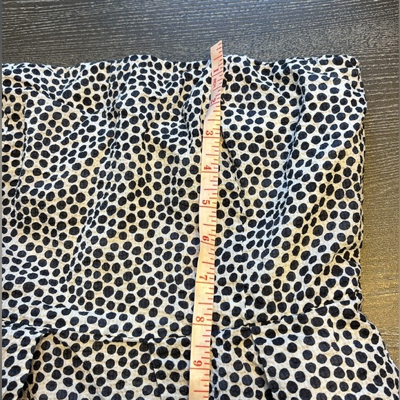 J Crew Strapless Polka Dot Dress Size 8 - Picture 6 of 10